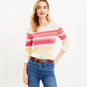 Lot colorful winter knit top